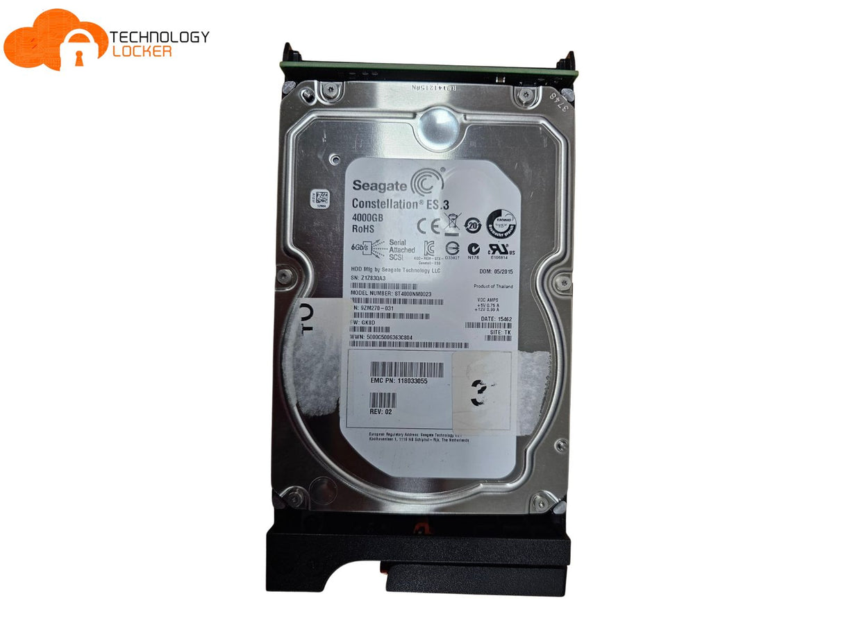 Seagate Constellation ST4000NM0023 4TB SAS 3.5" Hard Drive 9ZM270-031