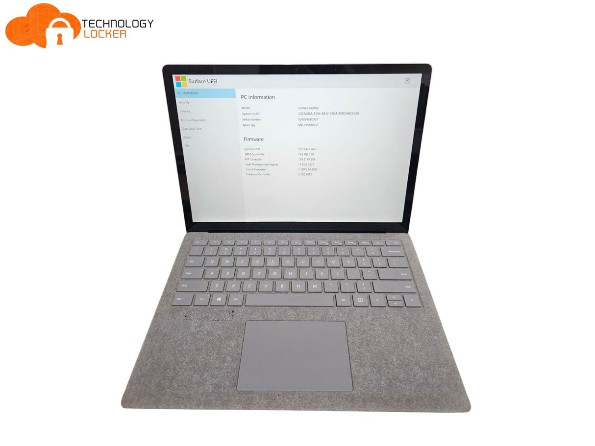 Microsoft Surface Laptop 1 i5-7300U @2.6 8GB RAM 256GB SSD Win 11 Touch Gr.B