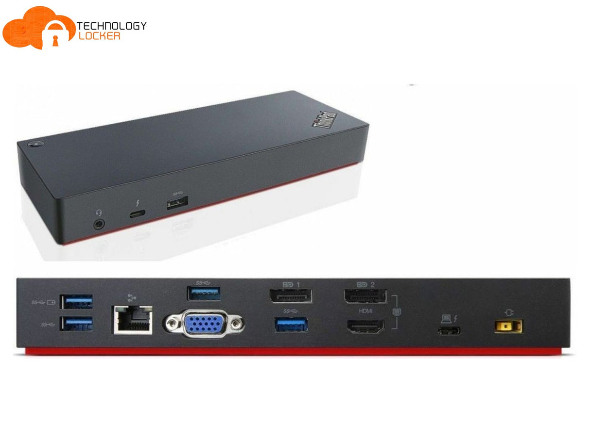 Lenovo ThinkPad Thunderbolt 3 Dock DBB9003L1 SD20K40273 with AC adapter