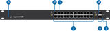 Ubiquiti EdgeSwitch 24 ES-24-500W 24 Port Gigabit Switch