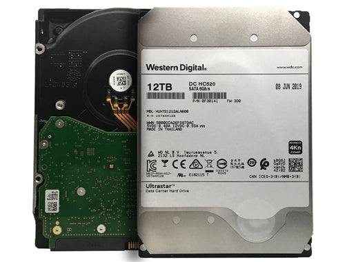 HGST WD Ultrastar DC HC520 HDD HUH721212ALE600 12TB 7.2K SATA 6Gb/s Hard Disk Drive