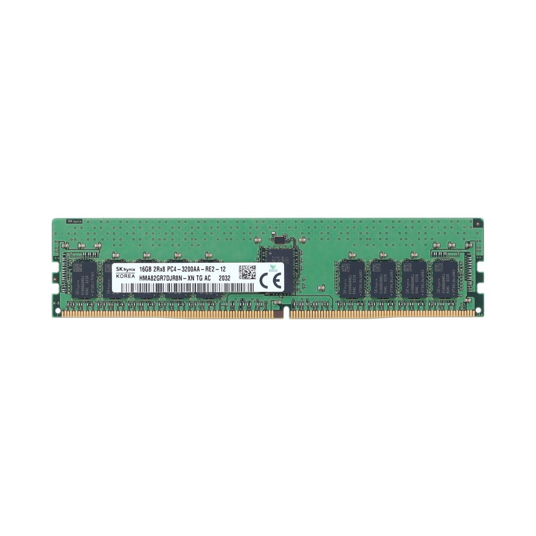 SK Hynix HMA82GR7DJR8N-XN RDIMM 16GB DDR4 3200 PC4 2Rx8 Server RAM Memory