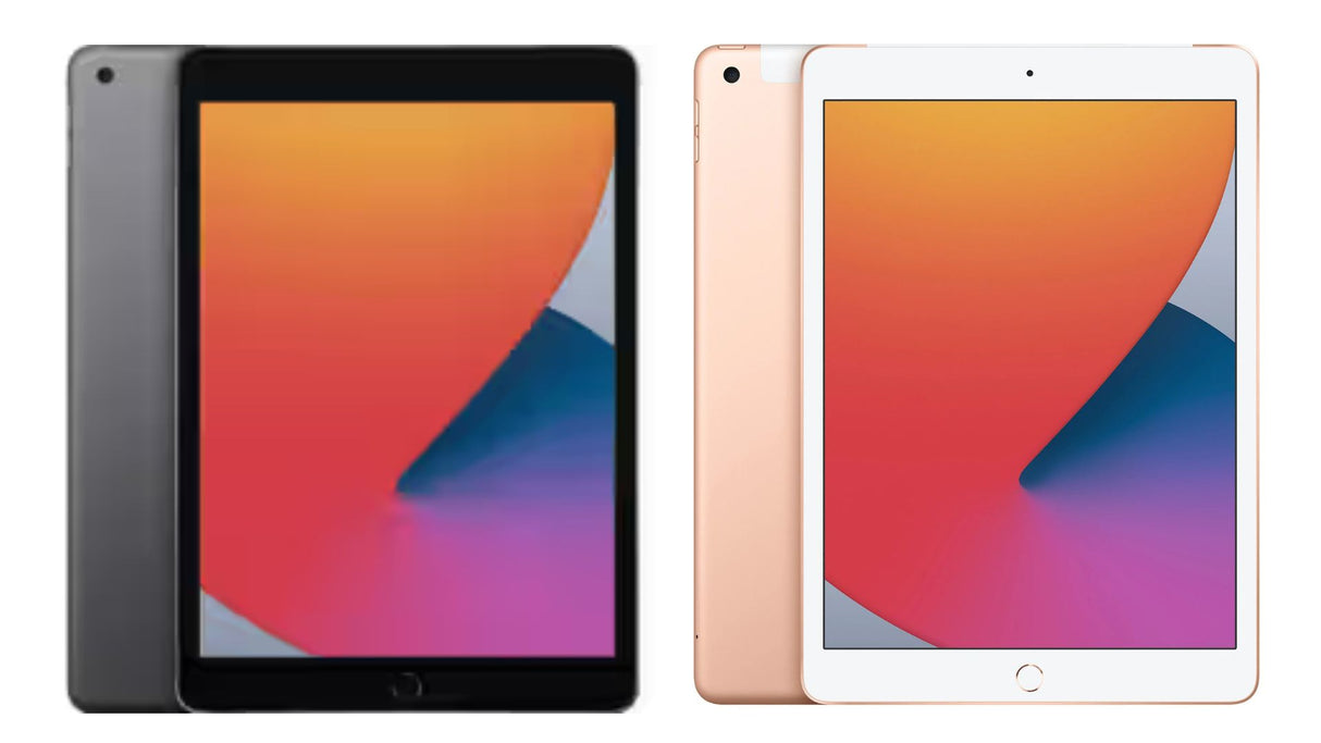 Apple A2270 iPad 8th Gen 128GB 10.2" Tablet Wi-Fi A2247 20W USB-C Charger + Ligntning Cable