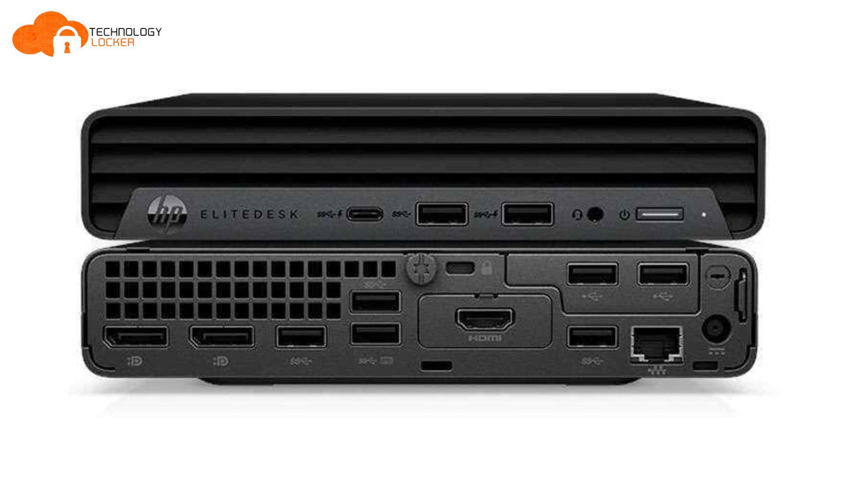 HP EliteDesk 800 G6 Mini PC i5-10500T @2.3 16GB RAM 256GB SSD Win 11 Pro Wi-Fi