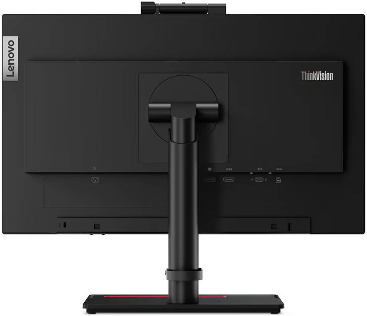 Lenovo ThinkVision T22v-20 IPS LED Full HD 21.5" Monitor with Webcam, Mic, Speakers
