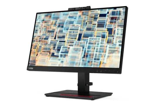 Lenovo ThinkVision T22v-20 IPS LED Full HD 21.5" Monitor with Webcam, Mic, Speakers
