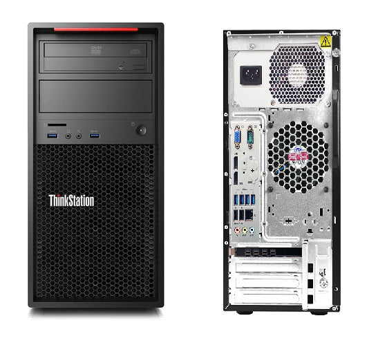 Lenovo ThinkStation P320 Tower PC i7-7700 @3.4 32GB 512GB SSD Quadro P600 Win 11