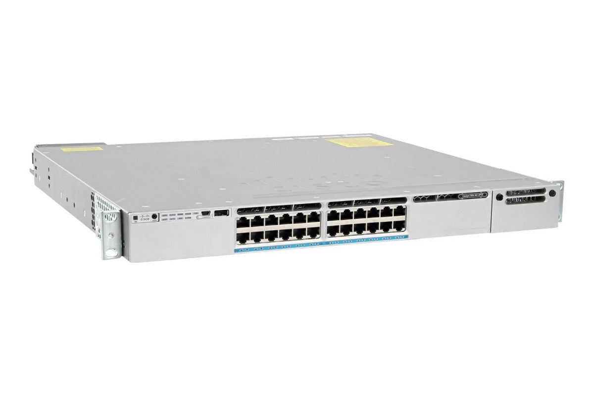 Cisco Catalyst WS-C3850-24XUL PoE+ Gigabit Switch with C3850-NM-2-10G 1YR-Wty