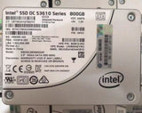 HPE INTEL 800GB 2.5"SATA SSD S3610 SERIES SSDSC2BX800G4P 6Gbs 804612-003