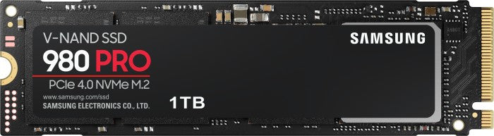 Samsung MZVL21T0HCLR MZ-V8P1T0 V-NAND SSD 980 PRO PCIe 4.0 NVMe M.2 1TB