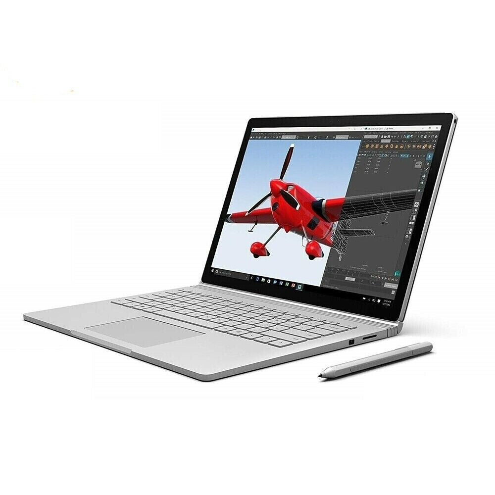 Microsoft Surface Book Intel i7-6600U @2.6 8GB RAM 256GB SSD Win 11 Pro Touch