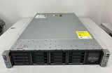 HP DL380p G8 Server 2x CPU E5-2630 v2 2.60Ghz 128GB RAM 4x 300GB SAS P420i Array