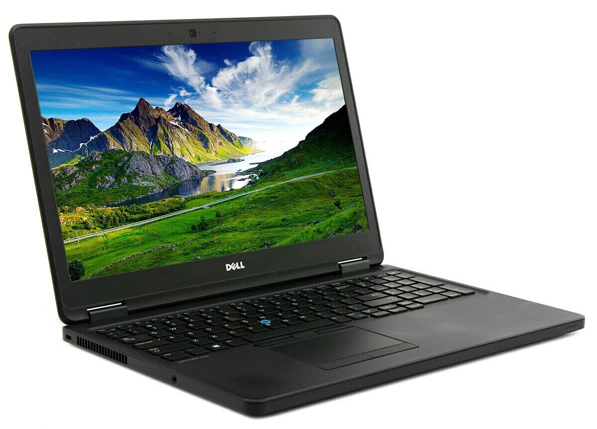 Dell Latitude E5550 15.6" Laptop i7-5600U @2.60GHz 8GB RAM 128GB SSD Win 11 Pro