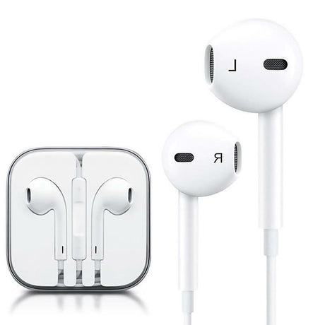 Bulk 10x NEW Genuine Apple iPhone Earphones Earpods Earbuds 3.5mm aux with MIC