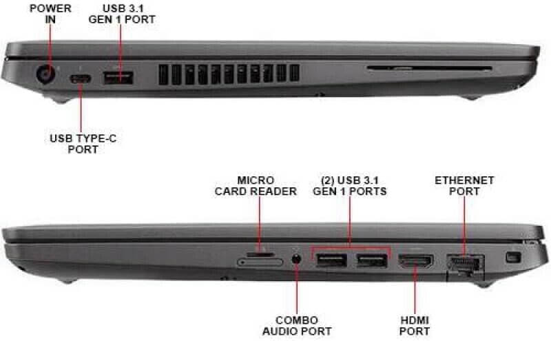 Dell Latitude 5400 Laptop i5-8265U @1.6 8GB RAM 256GB SSD FHD Win 11 Pro Touch